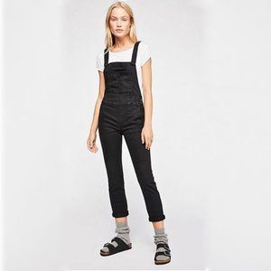 NWT! Free People washed denim overalls